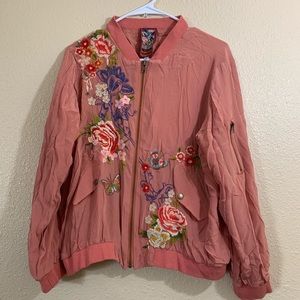 Johnny Was bomber jacket